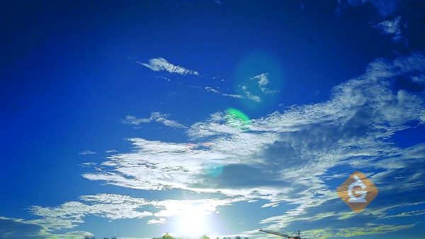 clouds in the sky represent the atmosphere