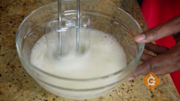 whipping egg whites as an example of a physical change