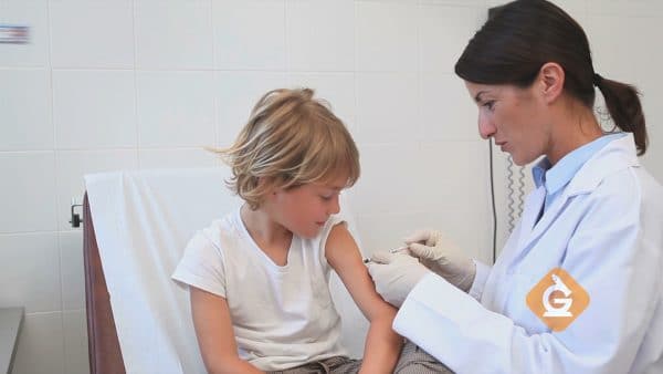 child getting vaccinated which is an important achievement of science 