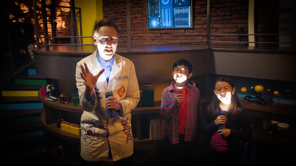 scientist explains how light works to kids
