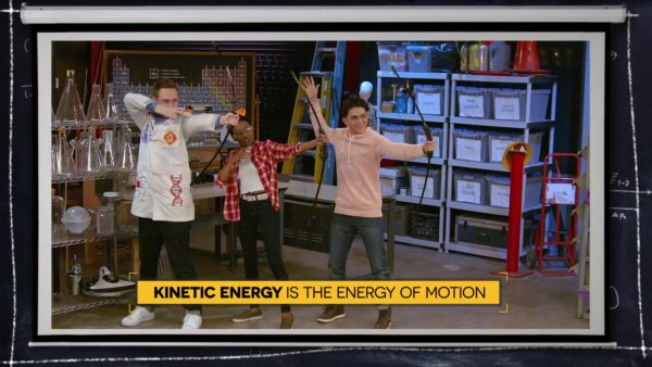 Energy associated with the motion of an object is called kinetic energy (KE).
