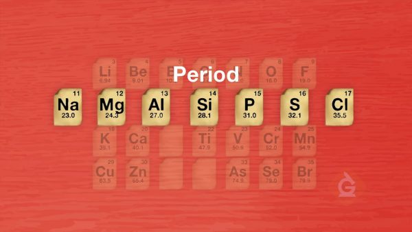 Los diferentes grupos de elementos tienen diferentes propiedades.