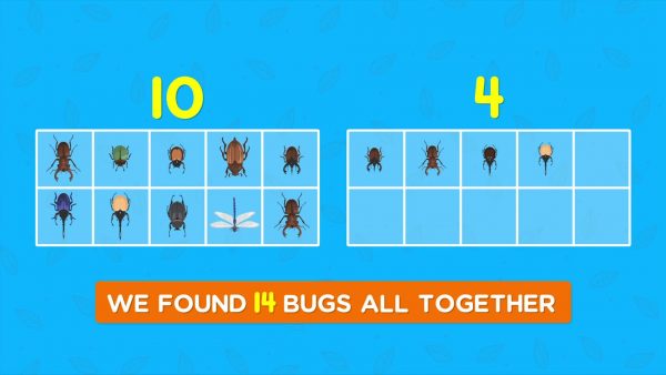 Compose the number of bugs.