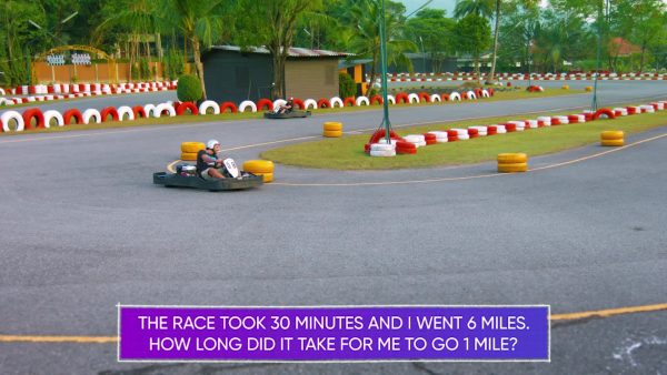 Calculate the Speed of Go-karts