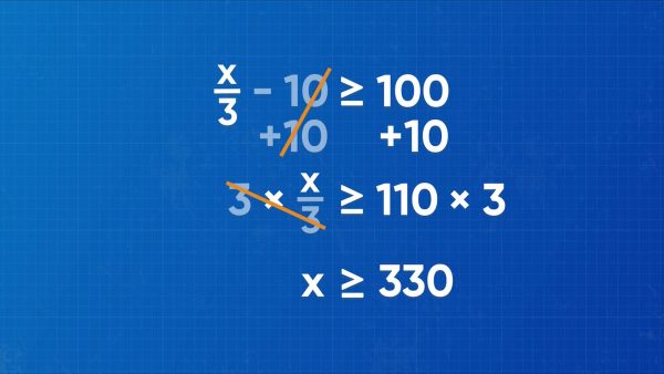 Solve algebraic inequalities with fractions.