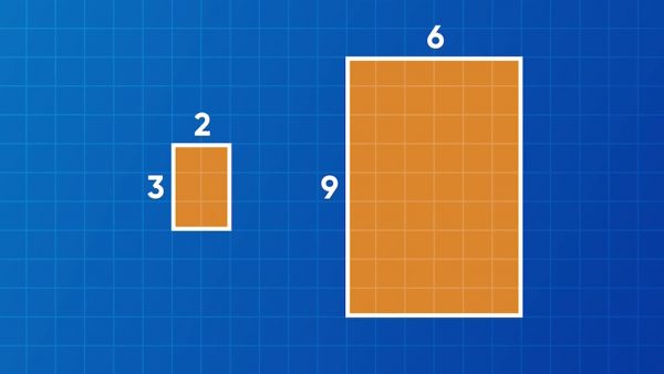 You can make scale drawings on a coordinate grid.