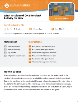 What Is Science? (K-2 Version) DIY Activity