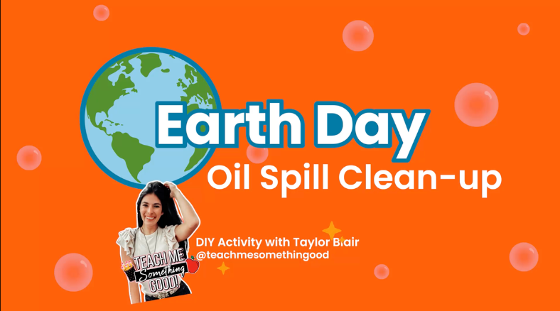 Check out this Earth Day Oil Spill Clean-up DIY Activities & Science Lessons K-5