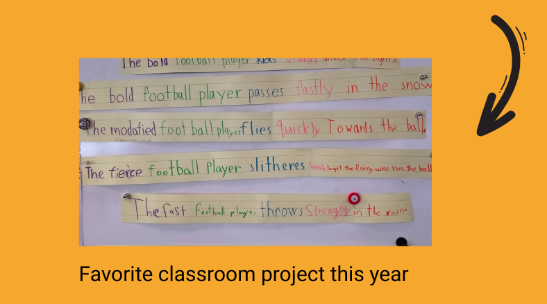 Generation Genius Teacher Appreciation week feature " I Teach Because " artwork of the kids favorite classroom project this year. 
