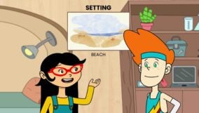 Video thumbnail: Snow Days and Summer Stories:<br>Exploring Setting