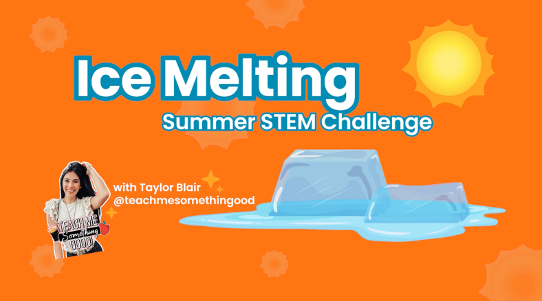 Learn more about this fun Ice Melt Race DIY activity perfect for a Summer STEM challenge