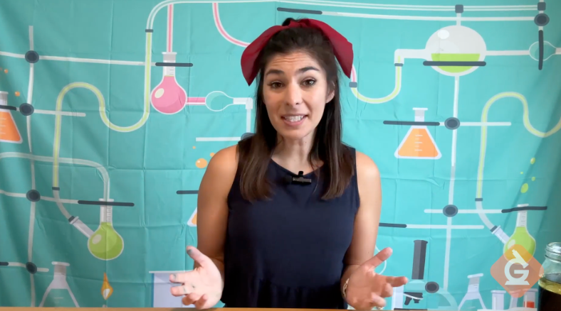 Check out this fun low-prep Fireworks in a Jar DIY activity, great for a K-8 summer STEM Challenge.