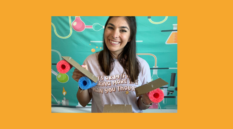 Try this fun and easy Pool Noodle Engineering DIY Activity perfect for elementary and middle school students.