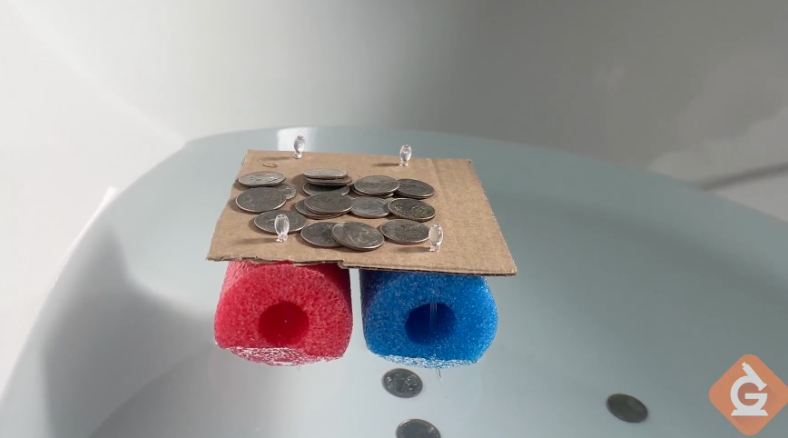 Consider this fun and easy pool noodle engineering DIY activity for your elementary or middle school students!