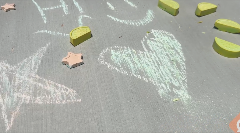 Looking for a fun science activity for back-to-school time? Try Sidewalk Chalk Paint DIY! Great for K-8 learners.