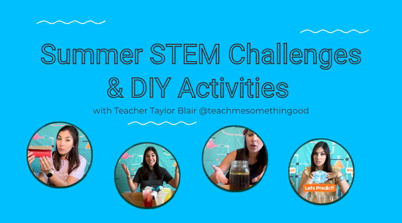 Looking to boost learning and fun this summer? Check out these Generation Genius Summer STEM Challenges & DIY activities (K-8)