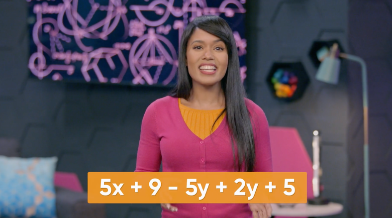 Students learn algebraic expressions, algebraic inequalities, and solve systems of equations in algebra math lessons & activities (6-8)