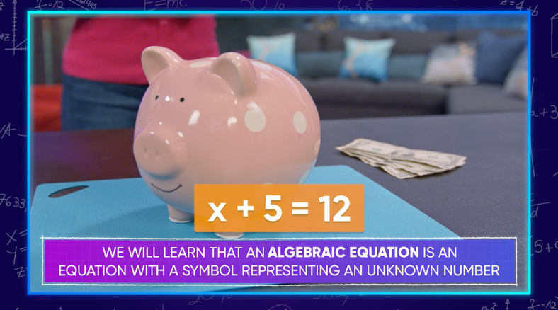 Students learn more about how to solve algebraic expressions in 1-step with algebra math lessons & activities (6-8).